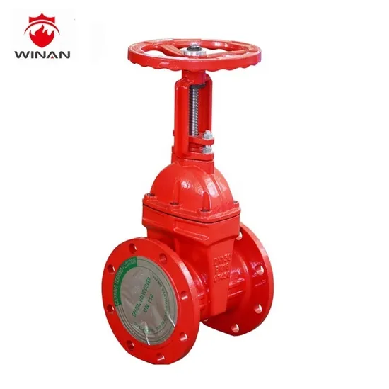 DN50-DN300 Rising Stem Resilient Seated Gate Valve Ductile Iron