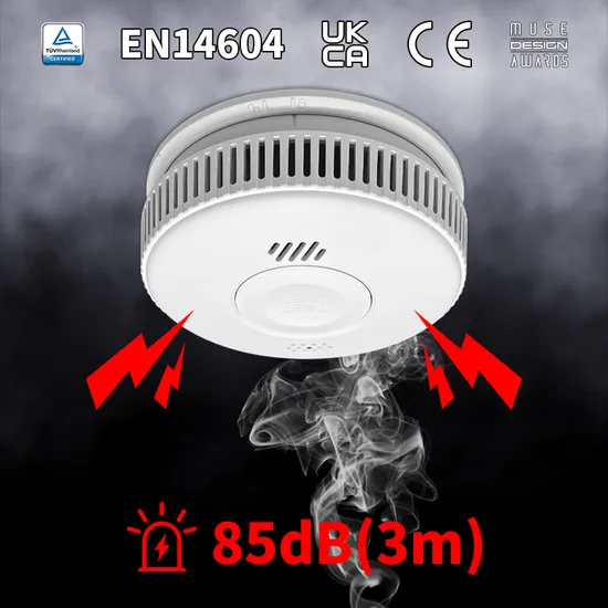 3 Years Battery En14604 Fire Alarm Stand Lone Small Smoke Alarm
