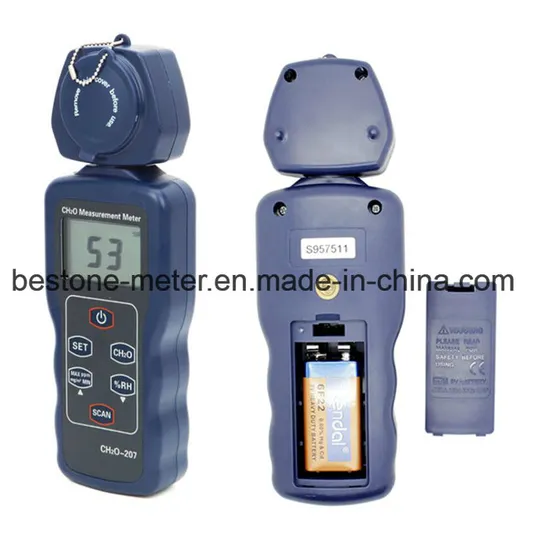Humidity Formaldehyde (CH2O) Tester, Hcho Air Monitor, Gas Detector, Security & Protection Alarm CH2o-207
