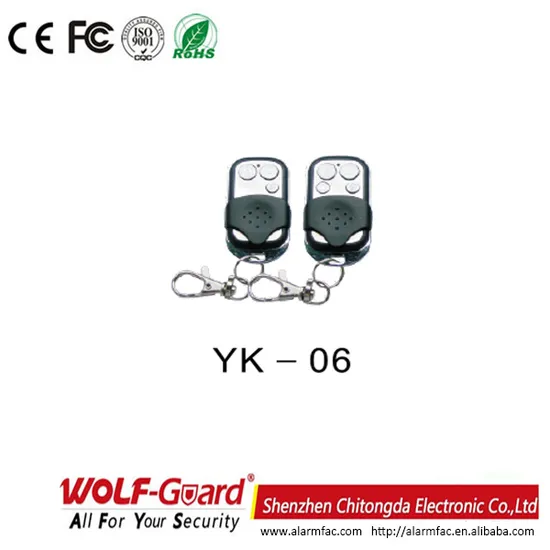 Yk-06 Matel Wireless Alarm System Remote Control