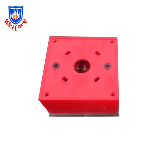 Manual Fire Alarm Push Button Red Fire Alarm Break Glass