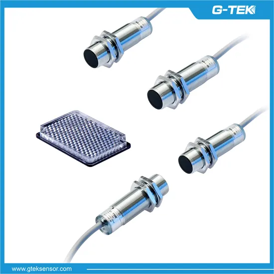 Cylindrical Round Shape Through Beam Photoelectric Switch, Photo Sensor for Rapid Doors