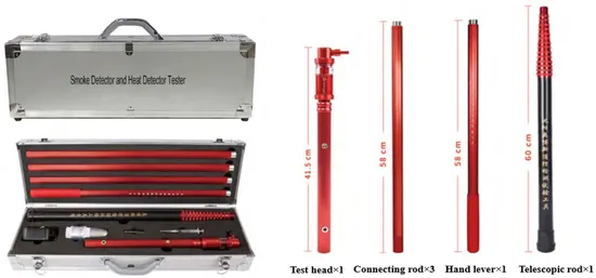 Auto-Induction Smoke Detector & Heat Detector Tester