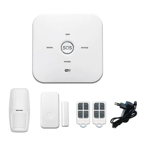 House Burglar Wireless Smoke Detector Fire Alarm Intruder Alarm WiFi Alarm System