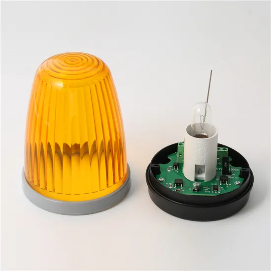 Hiland LED Security Gate Flashing Light Lamp Alarm Lamp for Gate