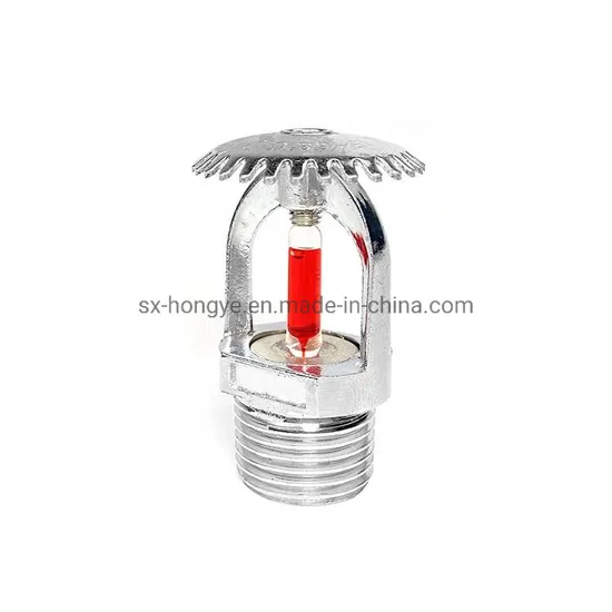68° Automatic Upright Type Water Mist Fire Sprinkler Head for Fire Fighting Equipment