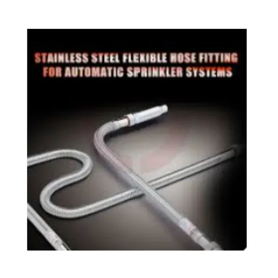 FM&UL Flexible Hose for Sprinkler Used in Fire Protection System