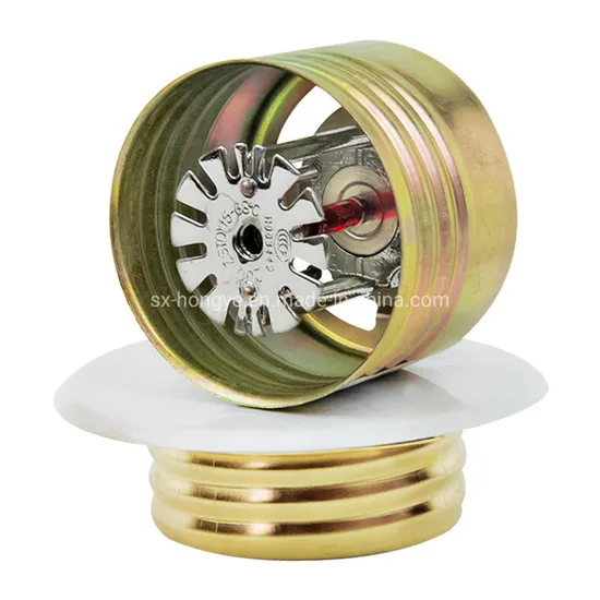 68 Degree Residential Brass Concealed Fire Sprinkler for Fire Fighting System