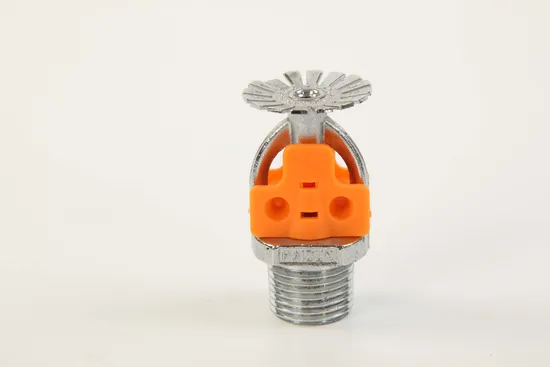 UL Approved Pendent Fire Sprinkler, Standrad Respond, K5.6, 1/2′ BSPT Thread, 57/68/80º C