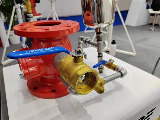 High Quality Plent 6" Wet Pipe Sprinkler System Alarm Check Valve