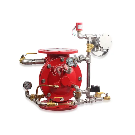 Dry Wet Pilot Trim Alarm Deluge Valve Price for Wholesale Distributor
