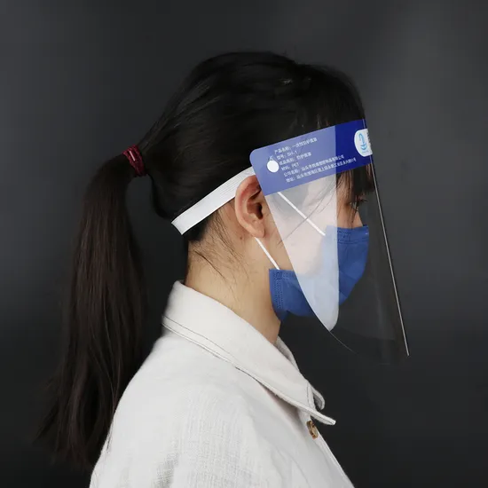 China Factory High Quality Face Shield Protective Mask Pet