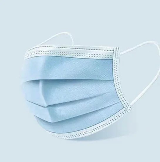 Disposable 3ply Nonwoven Protective Face Mask with Earloop Civil Use