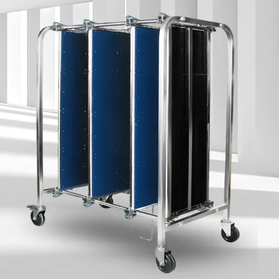 SMT PCB Trolley ESD PCB Storage Cart for Electronic Factory