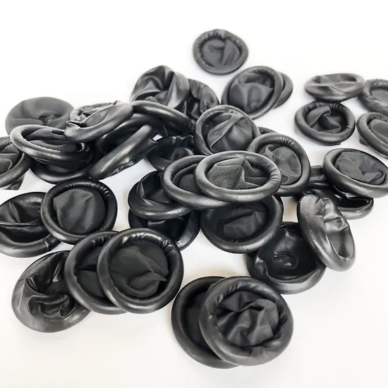 Black Latex Finger Cot ESD Disposable Finger Cots for Industry Antistatic Finger Cots