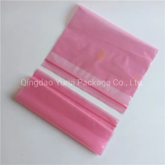 Custom Available Antistatic LDPE Bag ESD Pink PE Bag