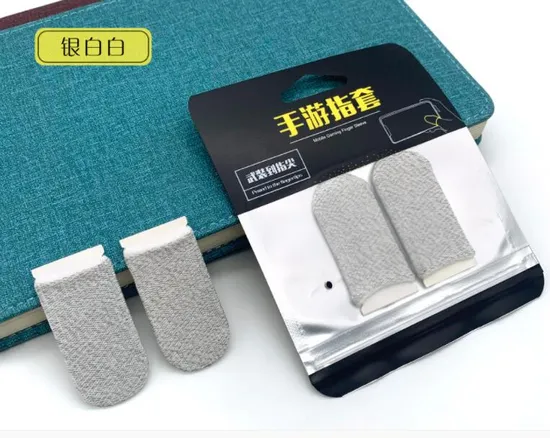 Breathable Game Controller Sweatproof Finger Sleeve for Phone Gaming, Pubg and Other Professional Touch Screen Thumbs