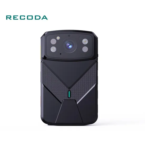 Recoda Replaceable Batteries 2K 4G Body Worn Camera with WiFi Body Camera