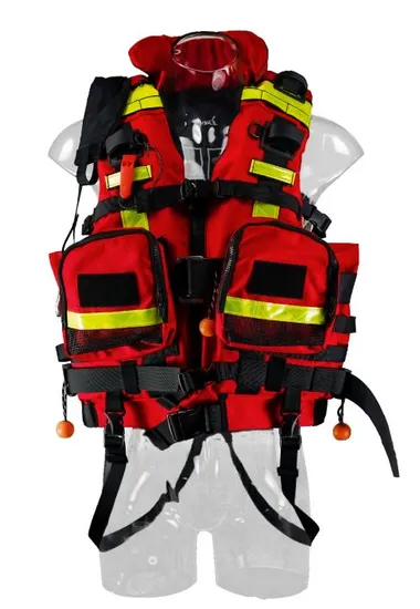 Torrent Lifejacket 200n Buoyancy Water Rescue PPE Reflective Tape Canoe Kayak Marine Drifting