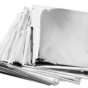 Wholesale Mylar Thermal Blanket Emergency Golden Sliver Rescue Aluminum Foil First Aid Blanket