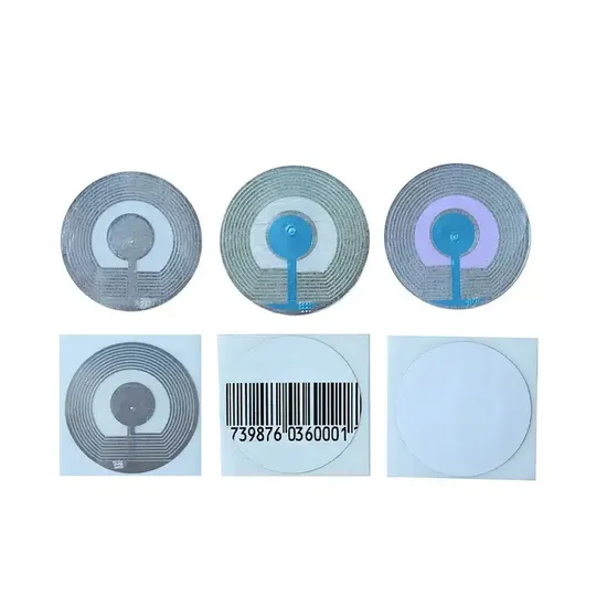 EAS 8.2MHz Anti-Theft Jewelry Barcode RF Soft Label