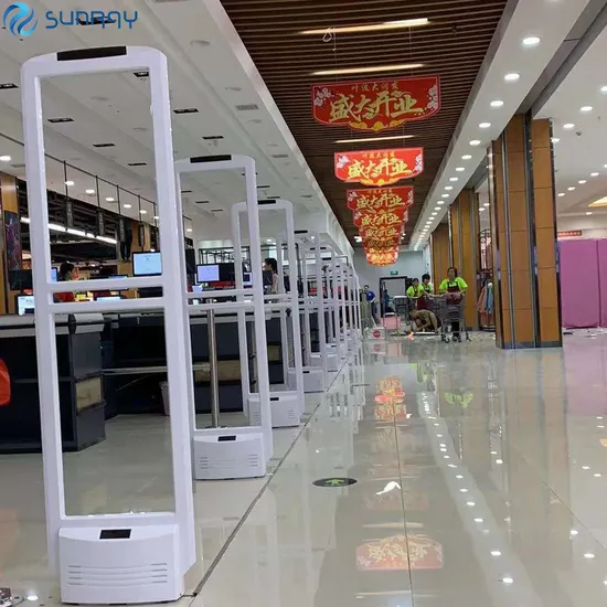 58kHz Am Dual Antenna Alarm Gate Supermarket Shopping Mall Clothing Store Use