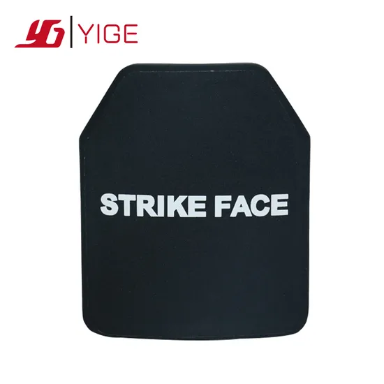 Plate Insert Sic PE Nij III Body Armor 10"X12" Stand Alone Sapi Bulletproof Plate