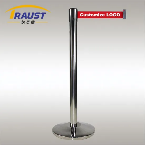 Factory Price Retractable Belt Barrier/Rope Barrier for Queuing System