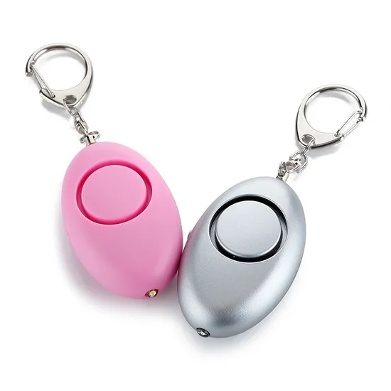 Custom Women Attacker 130dB Emergency Keychain Personal Safety Alarm