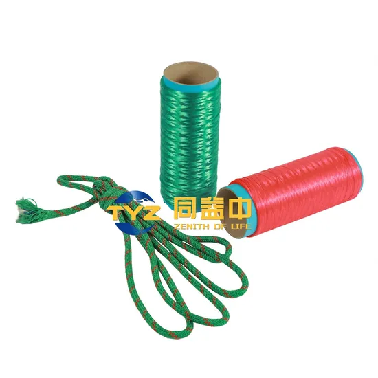 Hmpe Fiber for Cordage-1600denier Red Colored