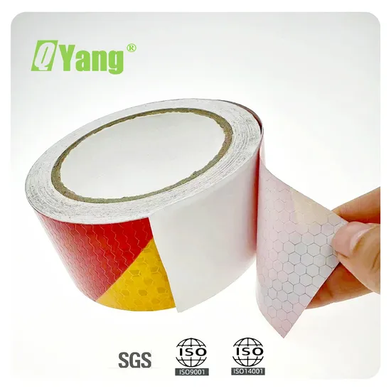 Waterproof Adhesive More Powerful in Sunscreen, Grease and Dust-Proof, with Longer Lifespan PVC Reflective Warning Tape
