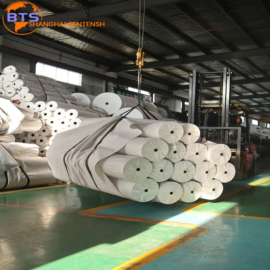 RPET Roof Coating Reinforcing Stitch Bonded Nonwoven Fabric Polyester Roofing Fabric Roll