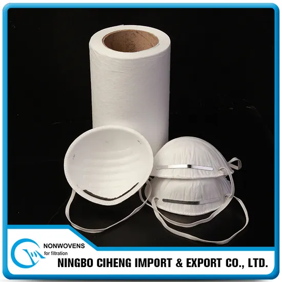 Custom Medical Respirator 80GSM N99 N95 Filter Material for Making Dust Mask
