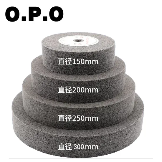 Abrasive Wheel Buffing Wheel Nylon Wheel Non-Woven Wheel for Polishing with Customized Non-Woven Flap Design