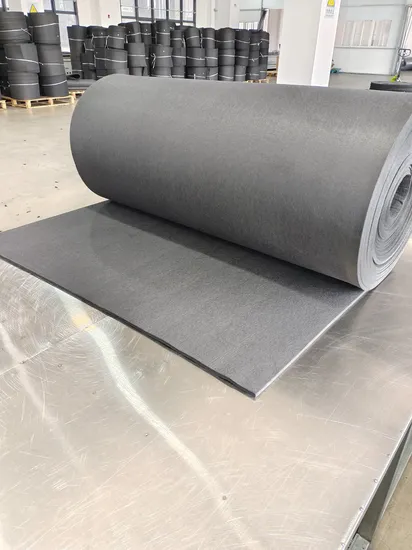 Thickness 3, 5, 8, 10mm Soft Graphite Felts for The Thermal Insulation