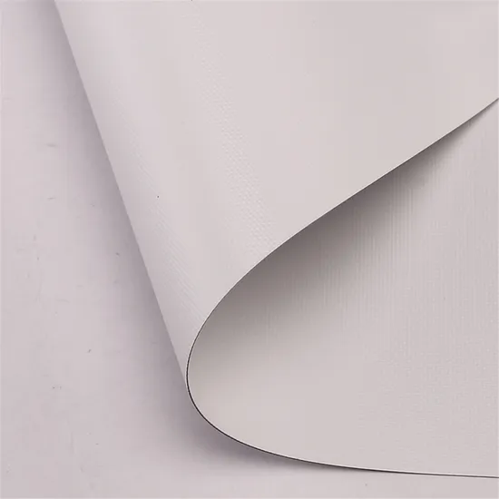 Fiberglass & PVC Blackout Window Curtain Fabric for Roller Blind