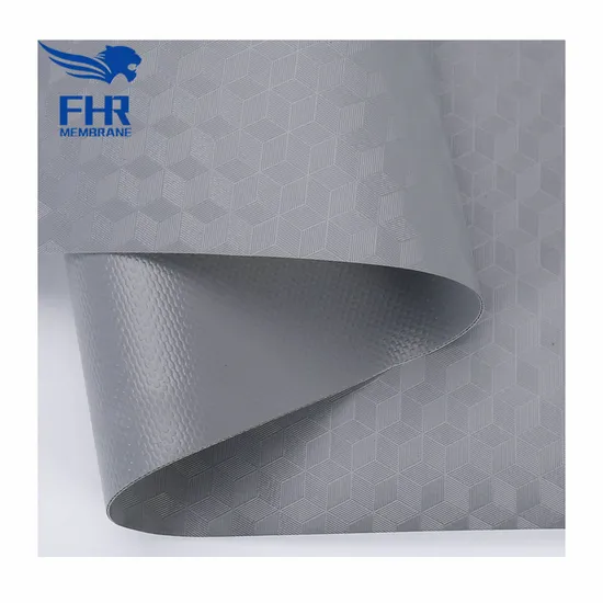 Anti Slip Inflatable Castle High Strength Embossed Fabric PVC Tarpaulin