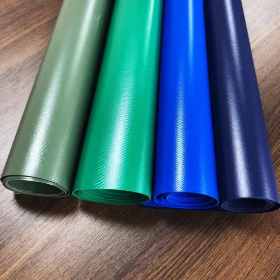 Thailand Waterproof High Strength PVC Coated Tarpaulin PVC Canvas for Truck Covers Roofing
