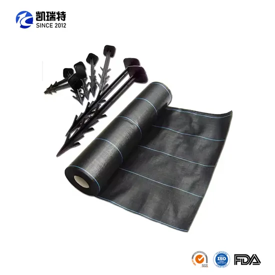 UV Protection Weed Mat Ground Cover Silt Fence Black Fabric Plastic PP Woven Geo Textile