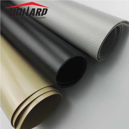 900GSM Heavy Duty White PVC Tarpaulin Fabric Roll for Truck/Container Side Curtain