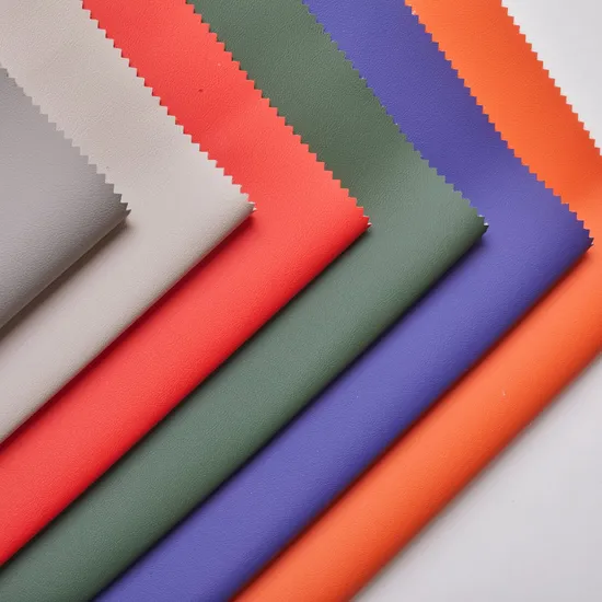 Colorful PVC /PU Artificial Faux Leather for Furniture & Hangbags & Car Seats