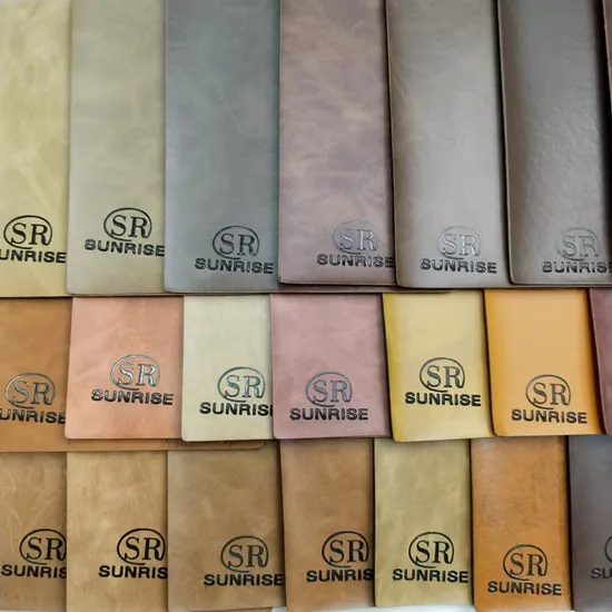Wholesale Price Waterproof Wear-Resistant PU Synthetic Leather Fabric