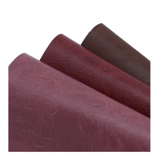 Hot Selling Vegan Leather Eco Synthetic Leather PVC Faux Leather for Sofa Fabric Furniture Material