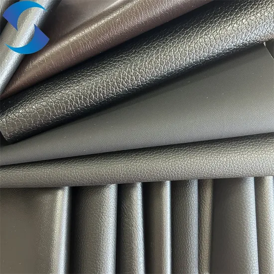High Quality Factory Customzied PVC Artificial Synthetic Leather for Sofa Covers Furniture