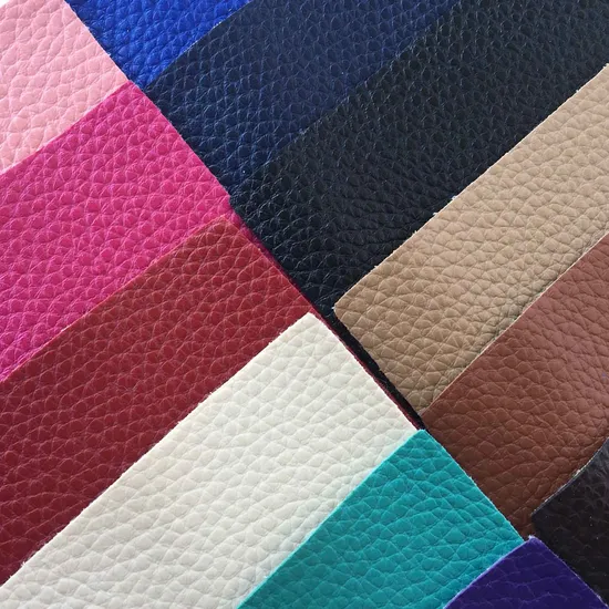 Embossed PVC Leather Durable Artificial Leather 9198