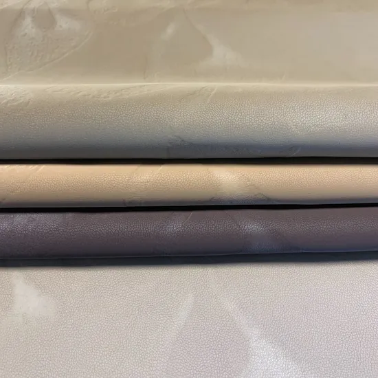 Eco Friendly Waterborne Solvent-Free PU Synthetic Leather for Functional Sofa Bolster Bed Upholstery