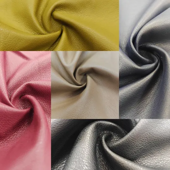 Factory Free Sample/Wholesale Flash Smooth PU Leather Synthetic Leather for Sofa Bag Clothing Shoes PU Leather Cover Notebook Car Accessories