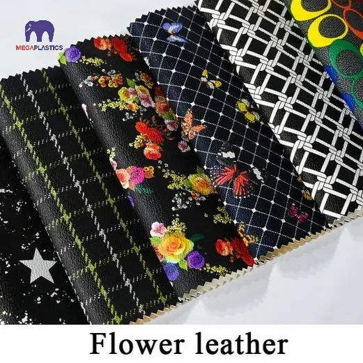 Best Price High Quality Custom Printed PVC Leather Fabric Ideal for Sofa, Bags, Innovative Designs and Upholstery