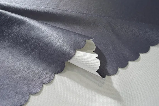 PVC Fabric Tablecloth Heavy Duty Washable Spill-Proof Flame-Resistant All-in-One Slate Grey Stars