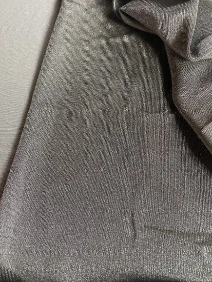 Silver Fiber Anti-Radiation Conductive Anti-Bacteria Anti-Odor Radiation-Proof Radiation-Resistant Electromagnetic Shielding Polyamide Nylon Warp Knitted Fabric